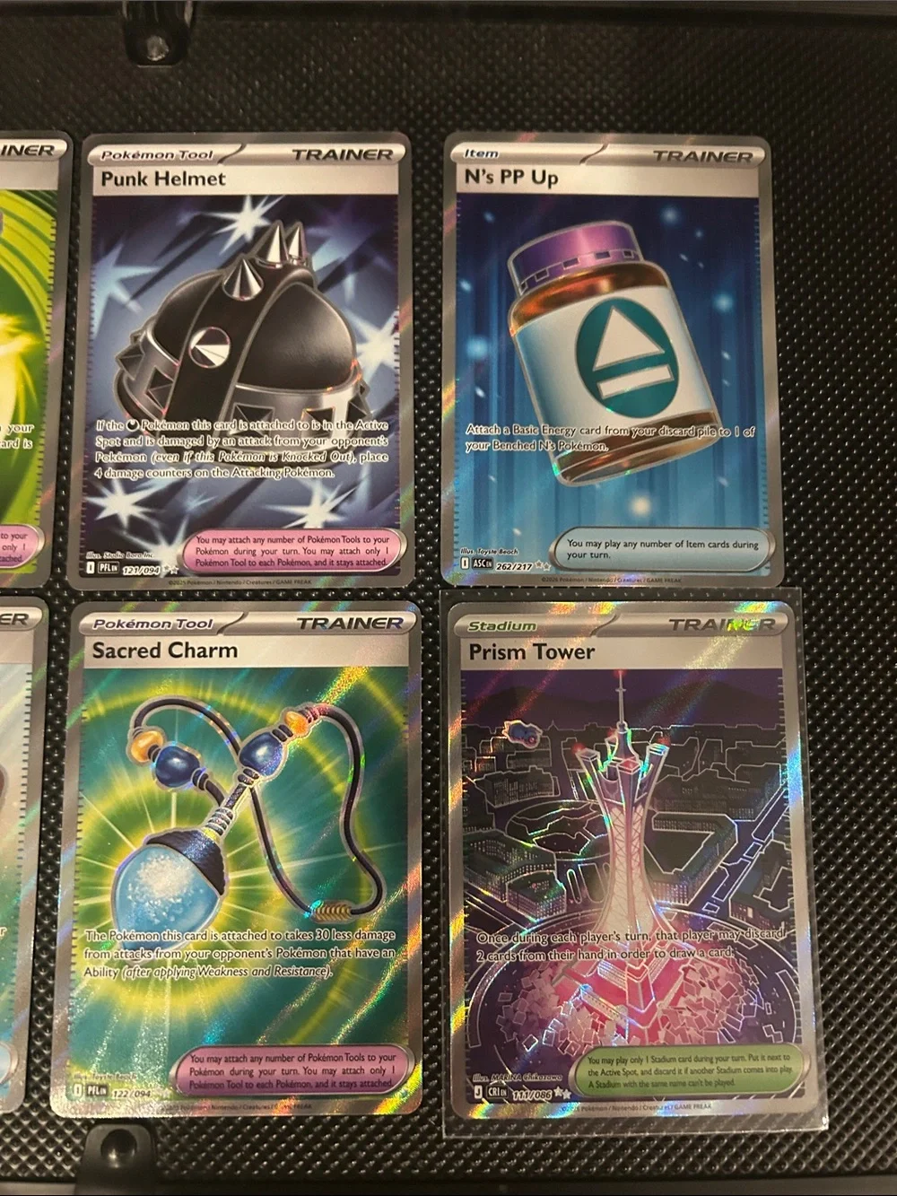 Pokemon TCG lot of 9 Full Art Trainer Holo Cards from Random Sets‎ M/NM